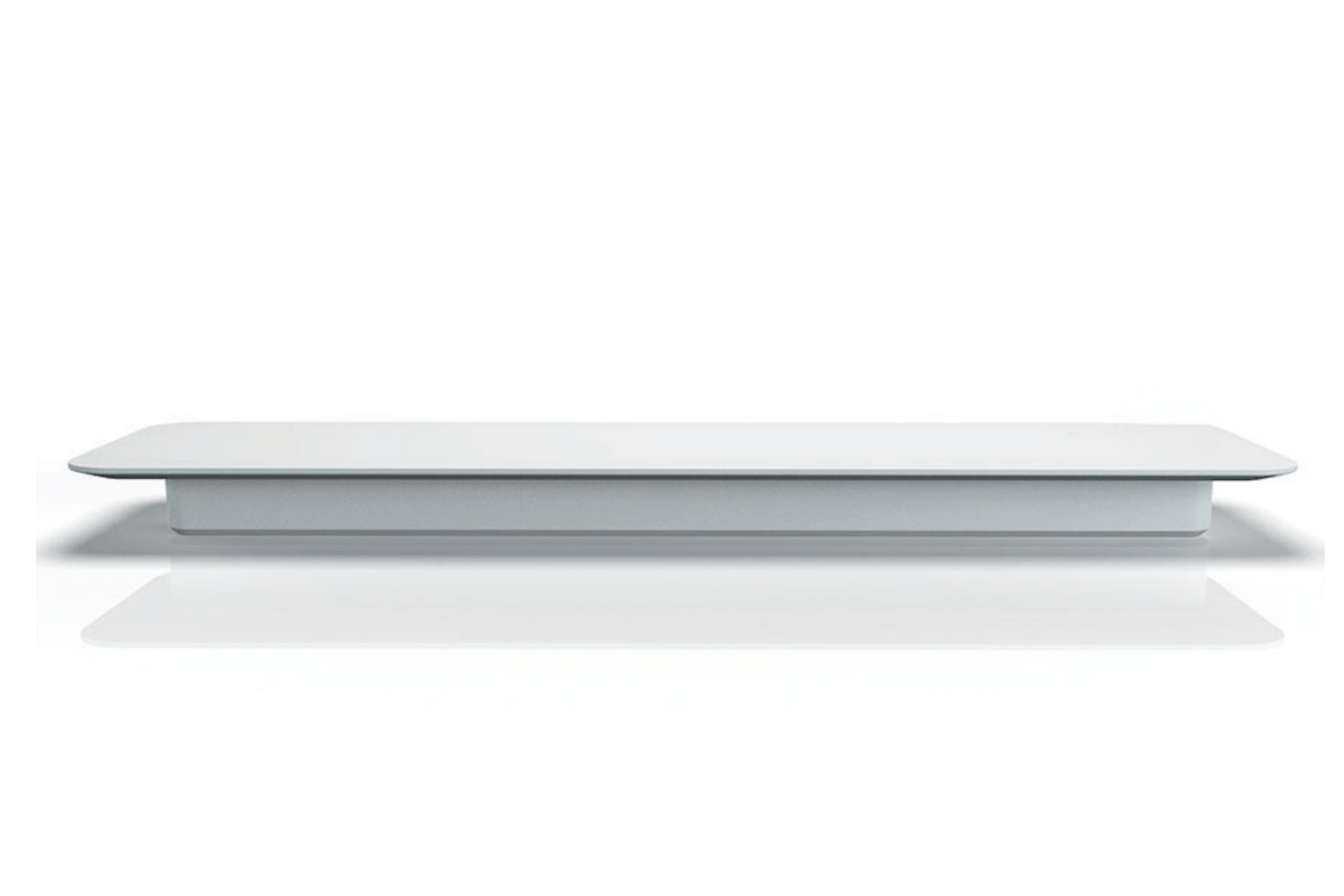 YHS Custom solid surface stone Conference Table White Minimalist Light Modern