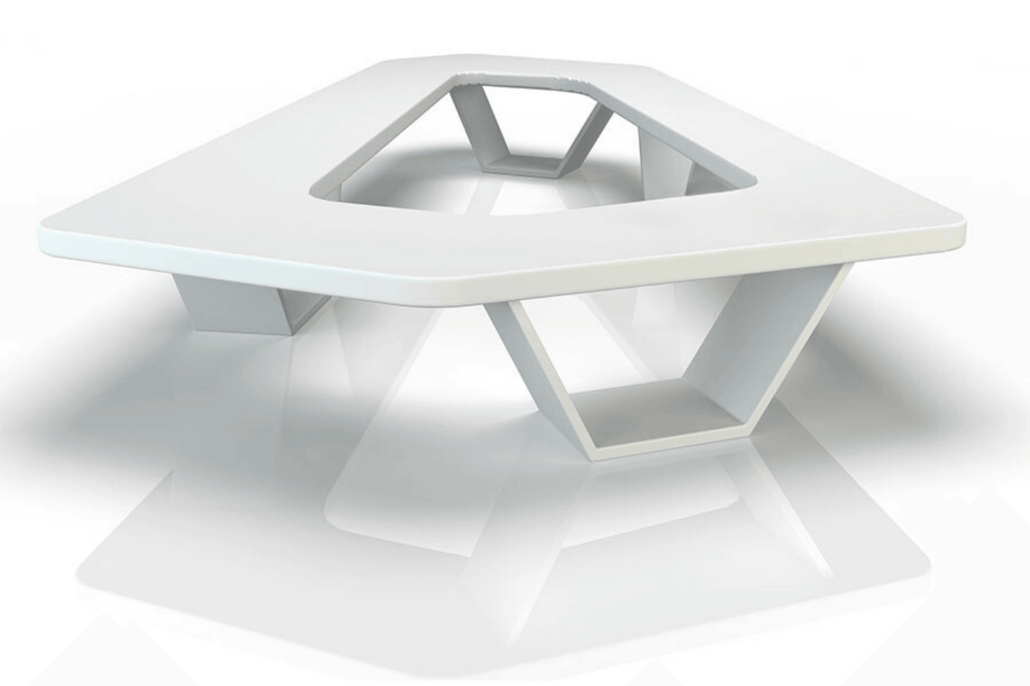 YHS High-quality WHITE DESIGN tables Conference 22per