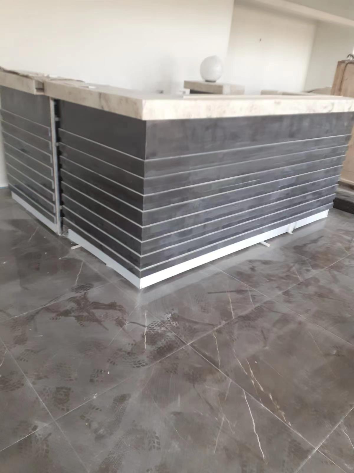 Marble-Look LED Bar Counter | Design Reference