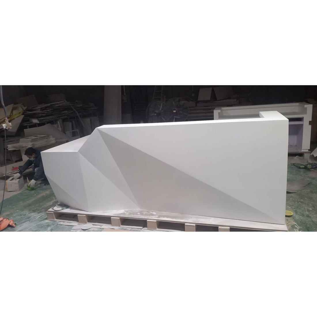 custom reception desk cost factors