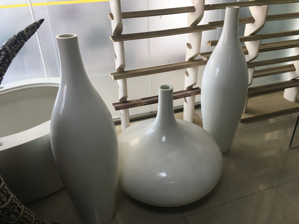 Custom solid surface commercial project furniture by YHS