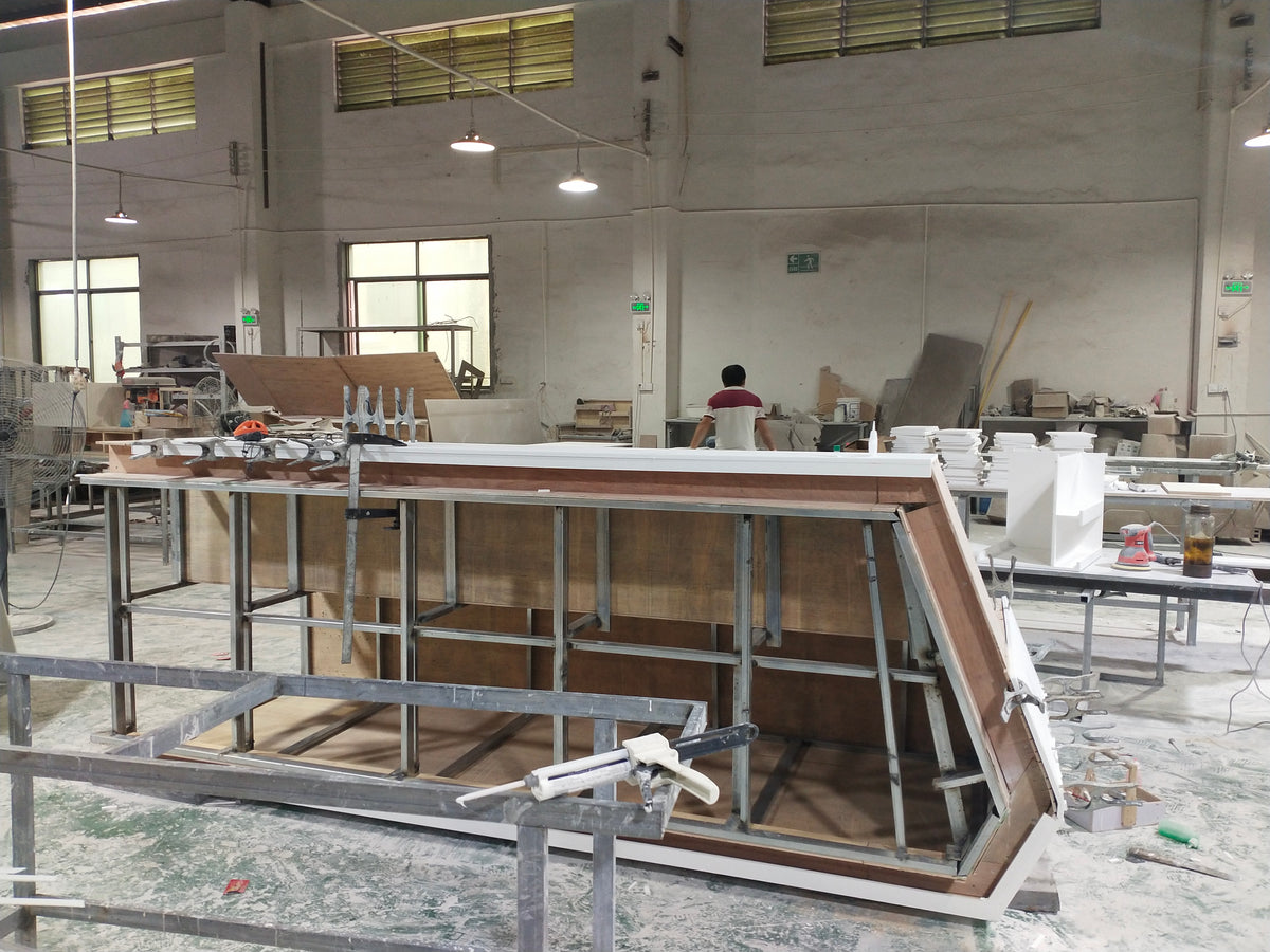Reference image for internal stainless steel furniture support