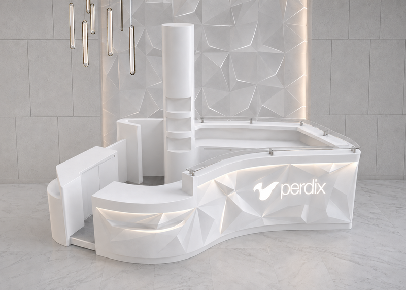 Custom Logo Reception Desks