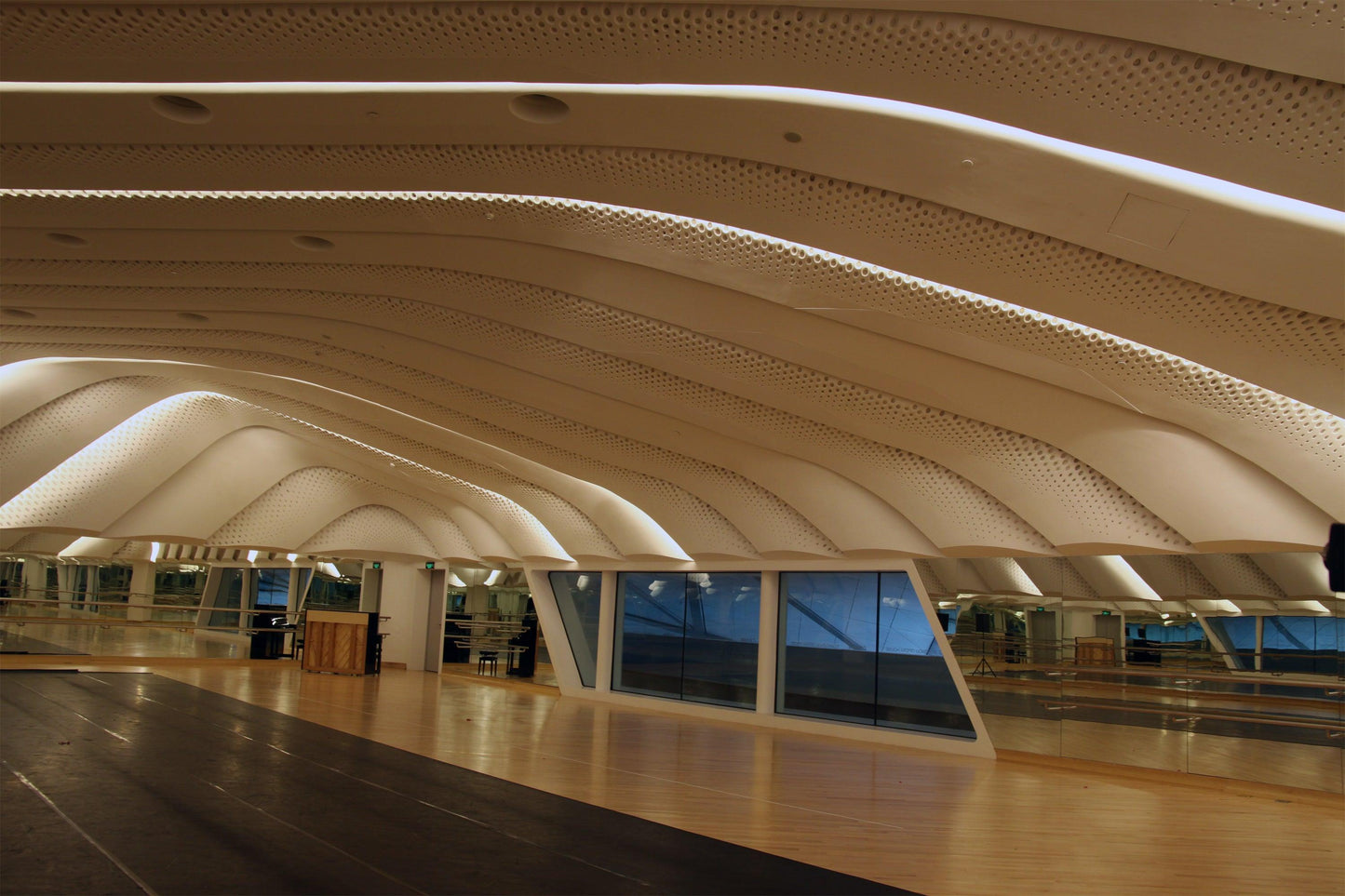 YHS Solid surface stone Ceiling arc design supplier