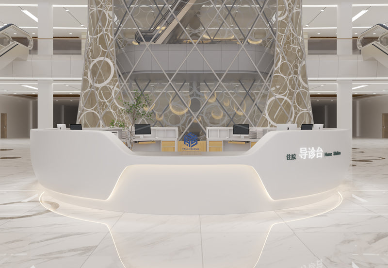 Custom Logo Reception Desks