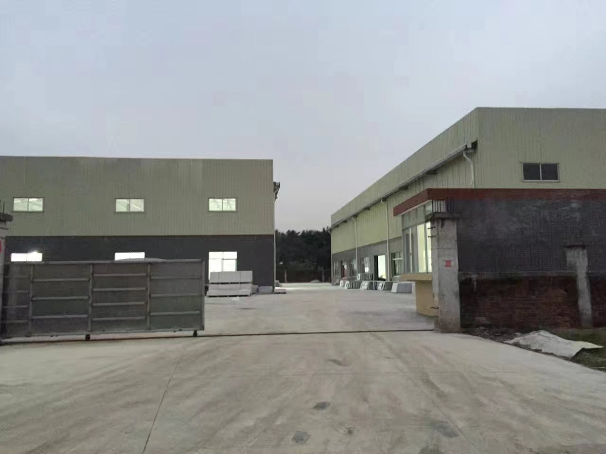Commercial furniture manufacturing facility exterior used in the YHS project-content library