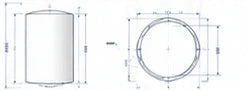 Sample dimensioned column-surround review drawing