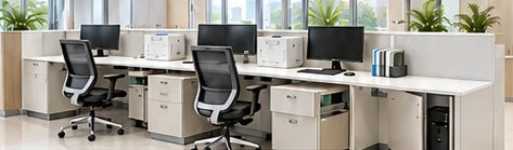 Working-side concept. Equipment, storage and access provisions follow the approved project brief.. Working side for healthcare furniture planning; not a verified project or product specification.
