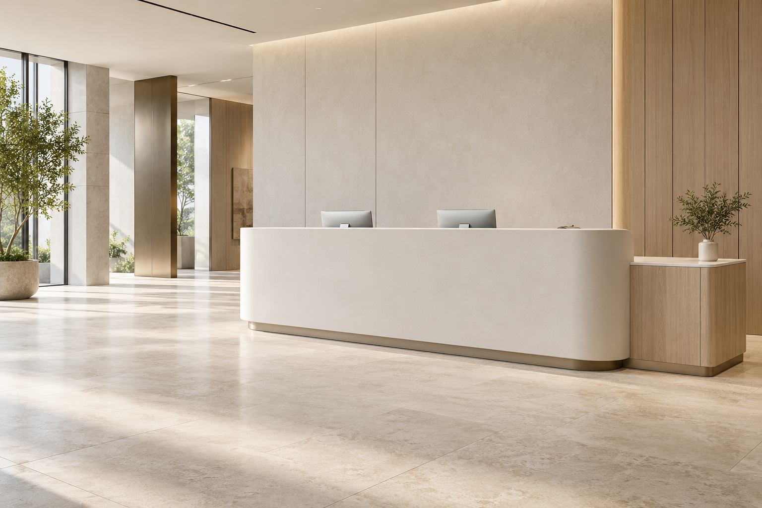 reception application concept.